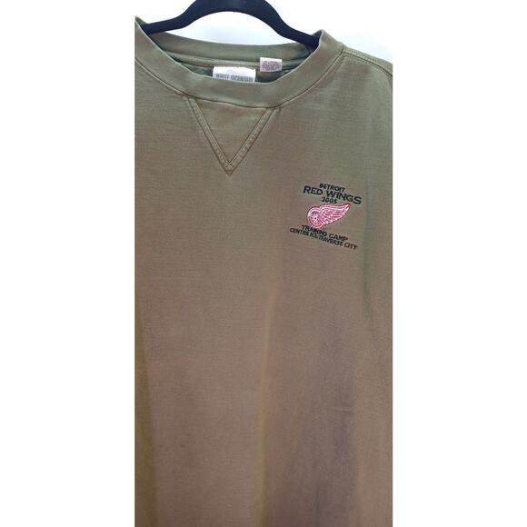 VTG Detroit Red Wings Sweatshirt Training Camp Centre Ice Traverse City Size L - Picture 5 of 7